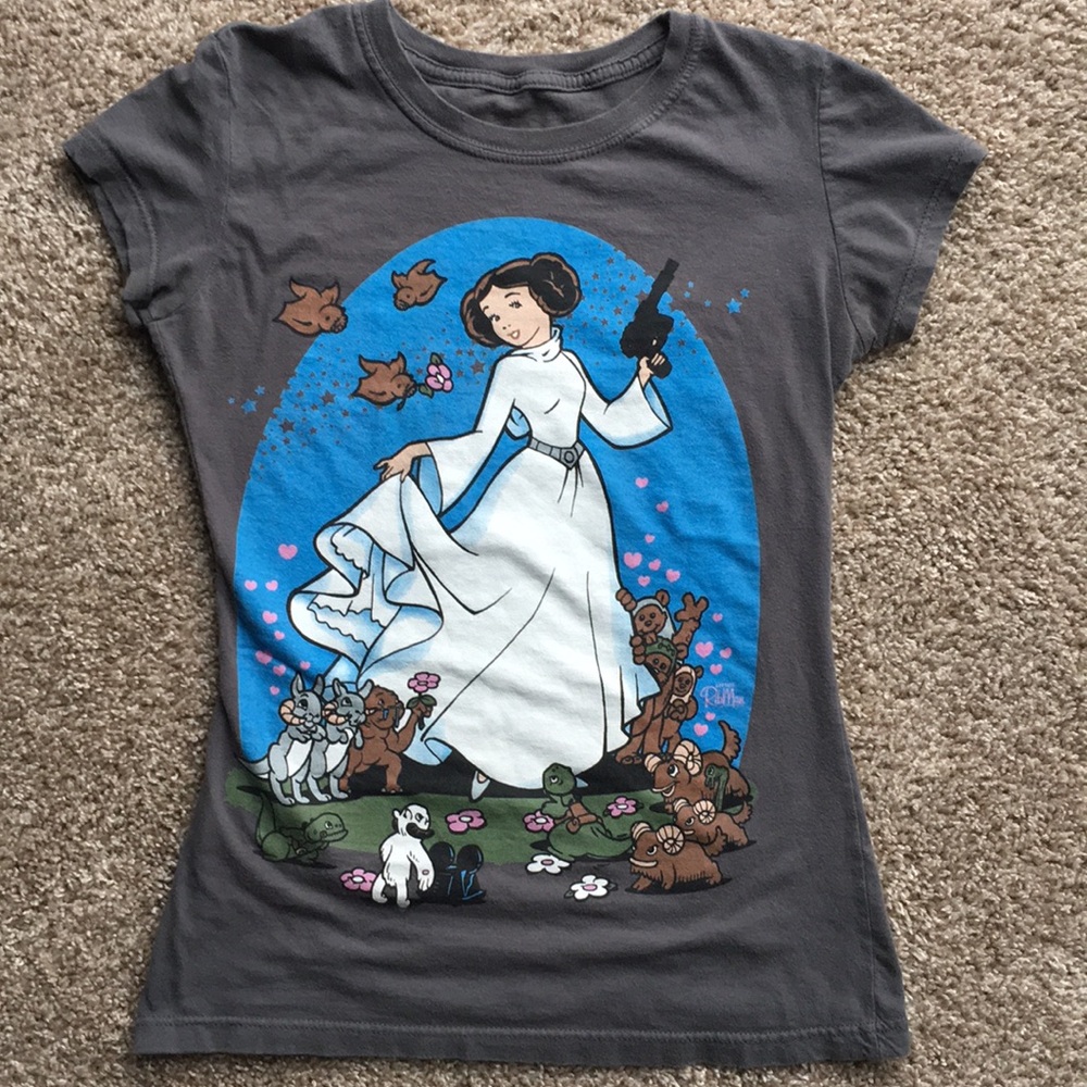 Star Wars Princess Leia graphic T-Shirt